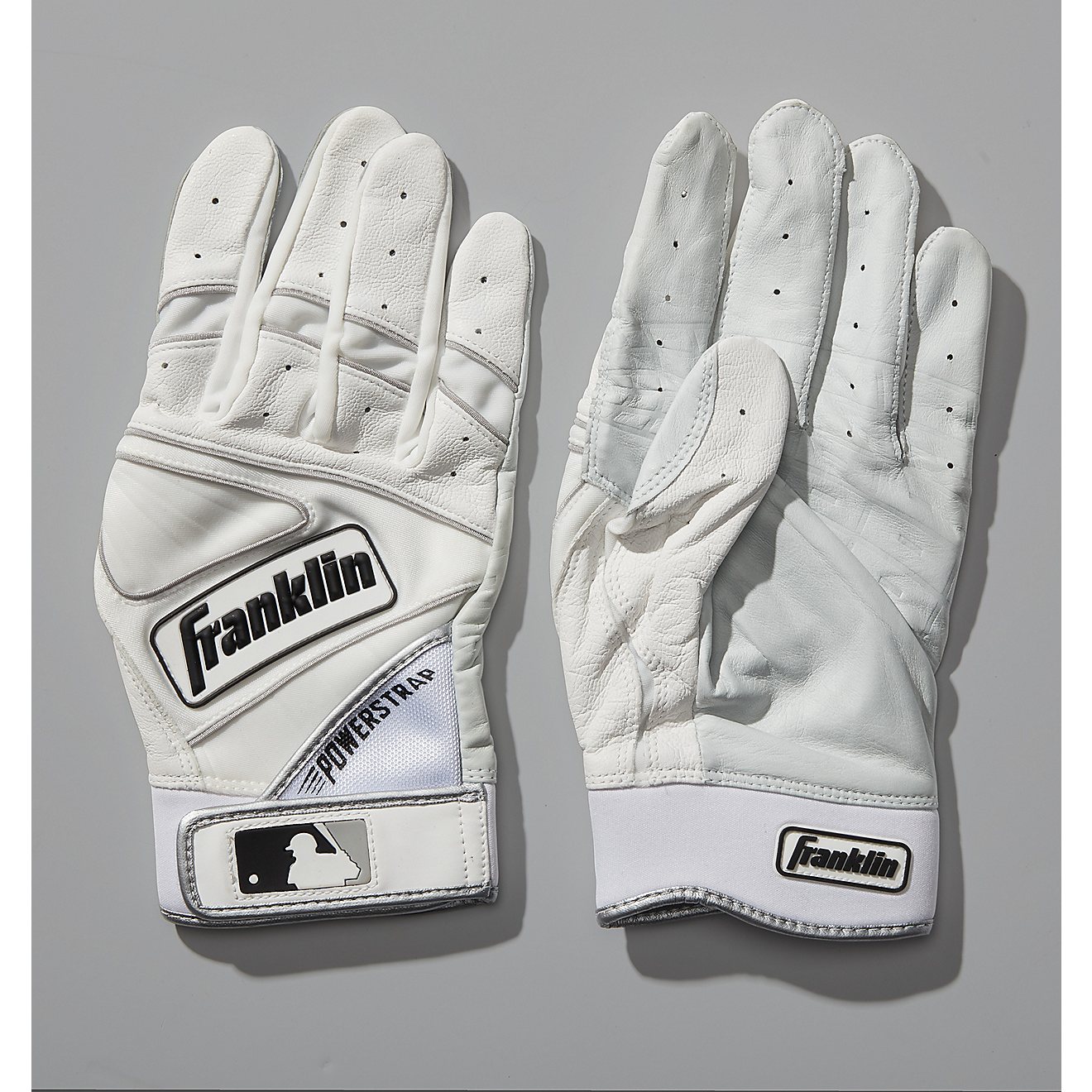 Franklin Adults' Powerstrap Batting Gloves                                                                                       - view number 3