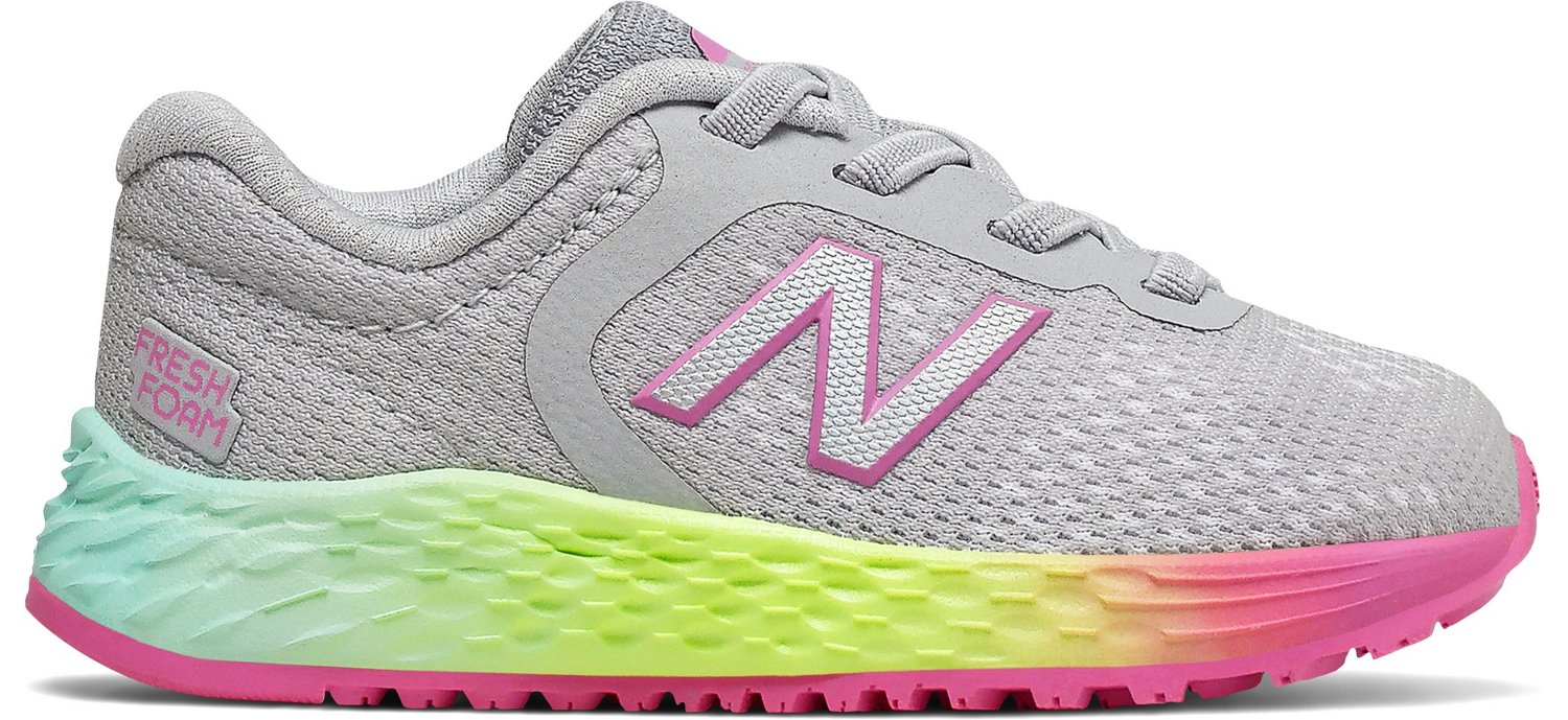 New Balance Toddler Girls' Bungee Lace Fresh Foam Arishi v2 Running Shoes | Academy