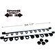 Rush Creek 3-in-1 Aluminum Modular 10-Rod Wall and Ceiling Rack                                                                  - view number 2 image