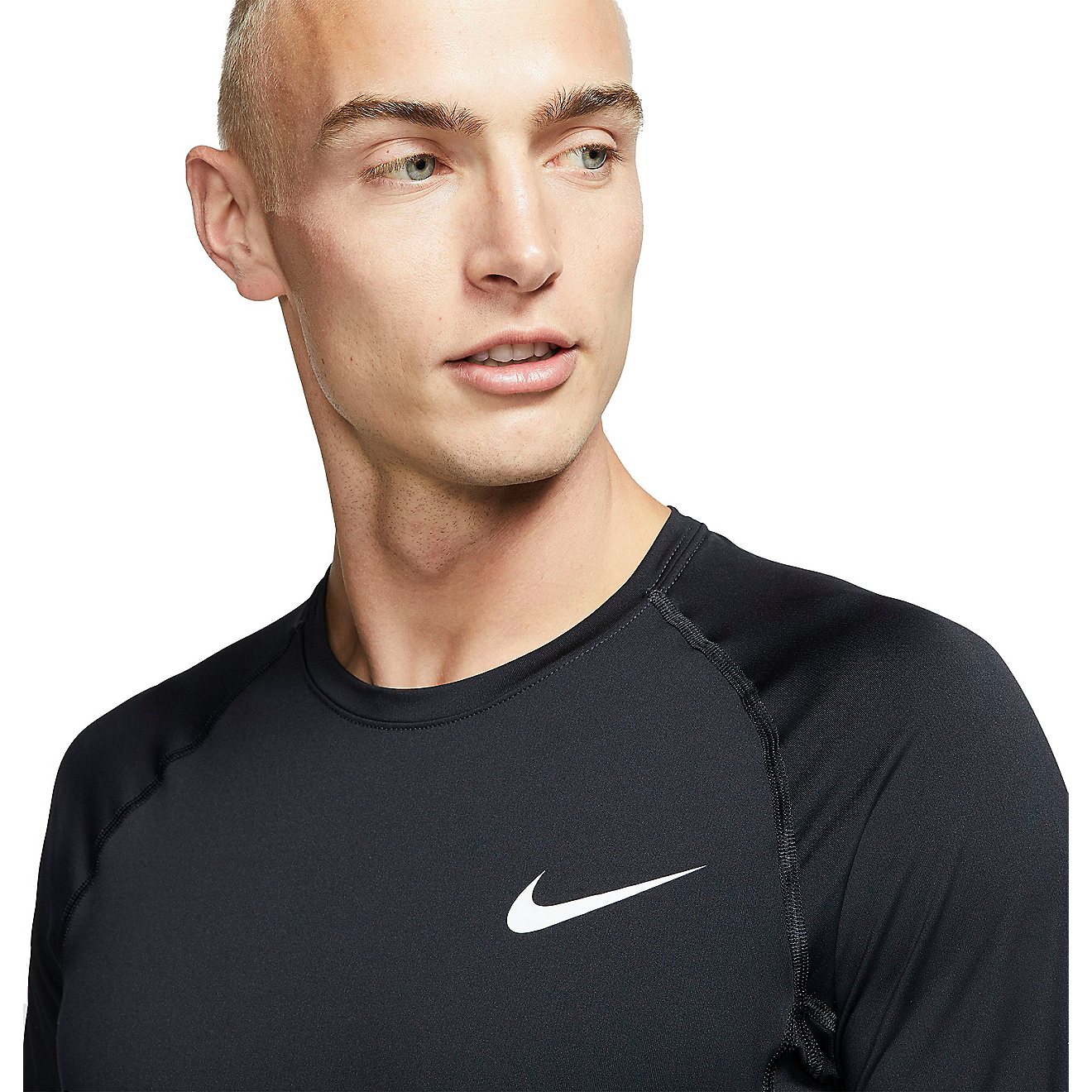 Nike Men's Pro Slim Fit Long Sleeve Top                                                                                          - view number 3