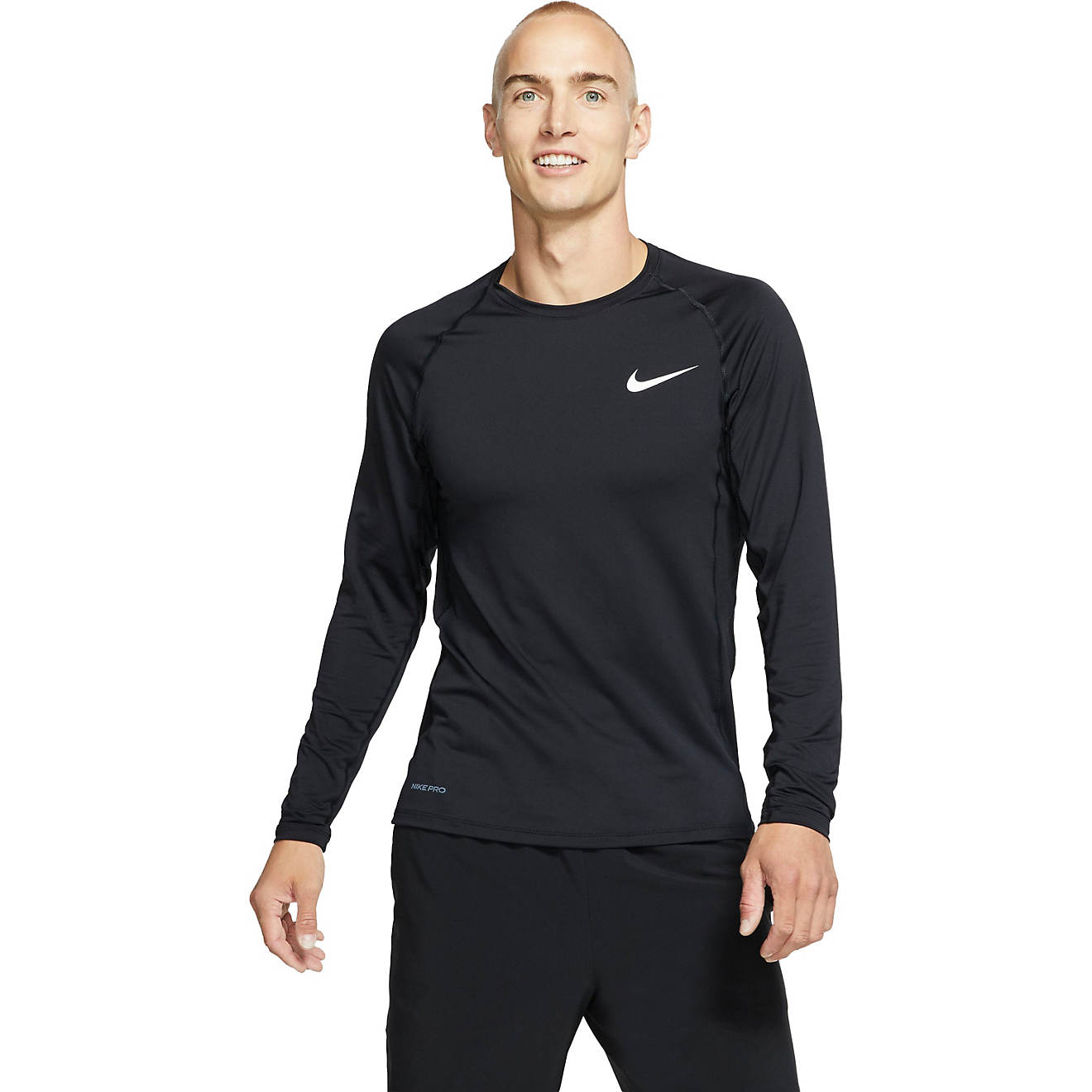 Nike Men's Pro Slim Fit Long Sleeve Top                                                                                          - view number 1