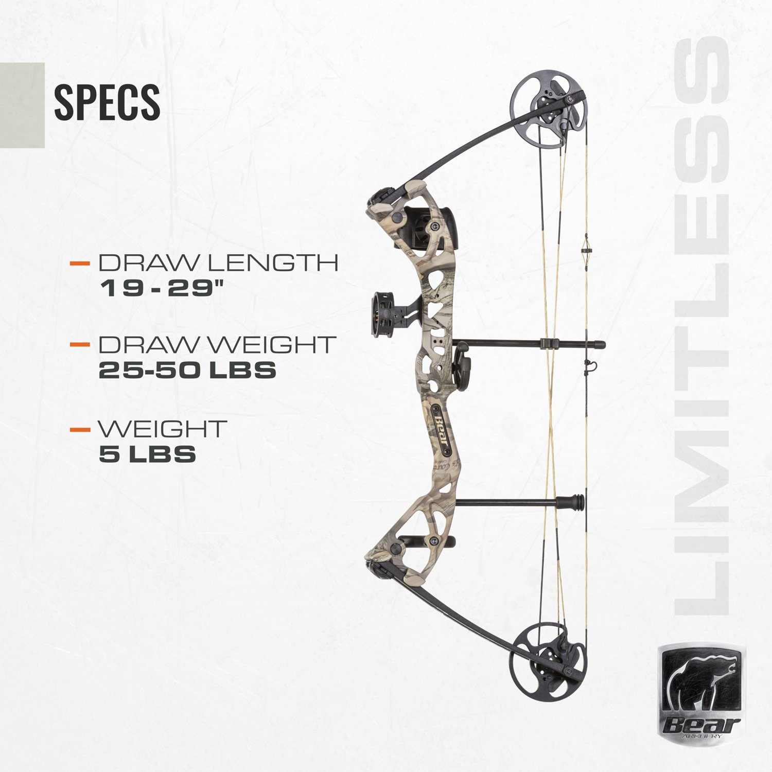 Bear Archery Youth Limitless Compound Bow Ready to Hunt Package Academy