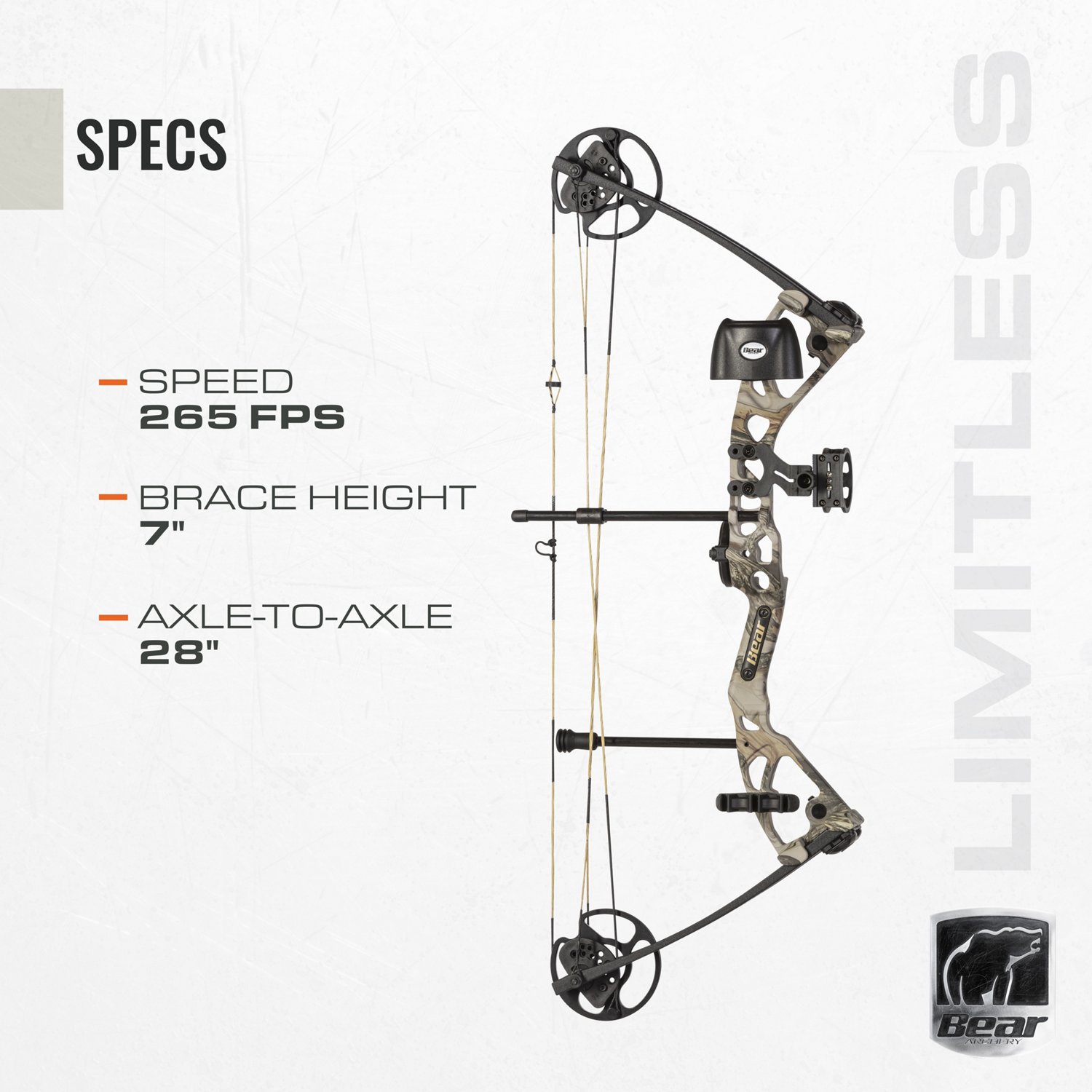 Bear Archery Youth Limitless Compound Bow Ready To Hunt Package Academy   20398803