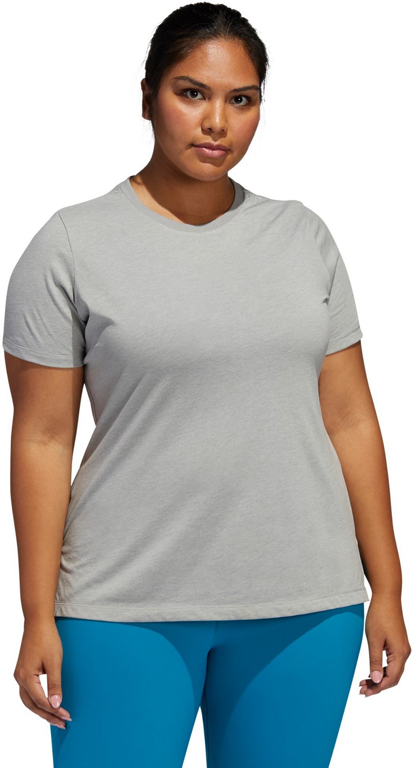 adidas women's plus size shirts