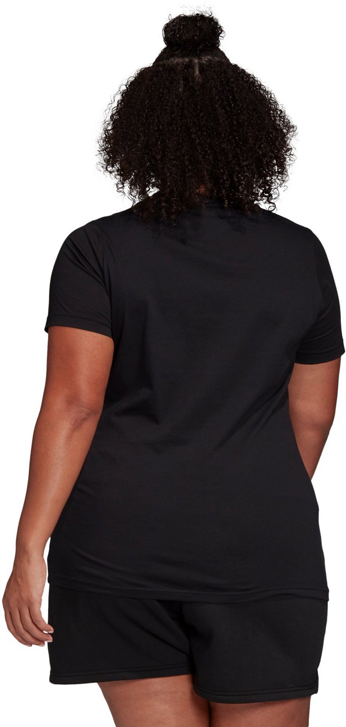 adidas women's plus size shirts