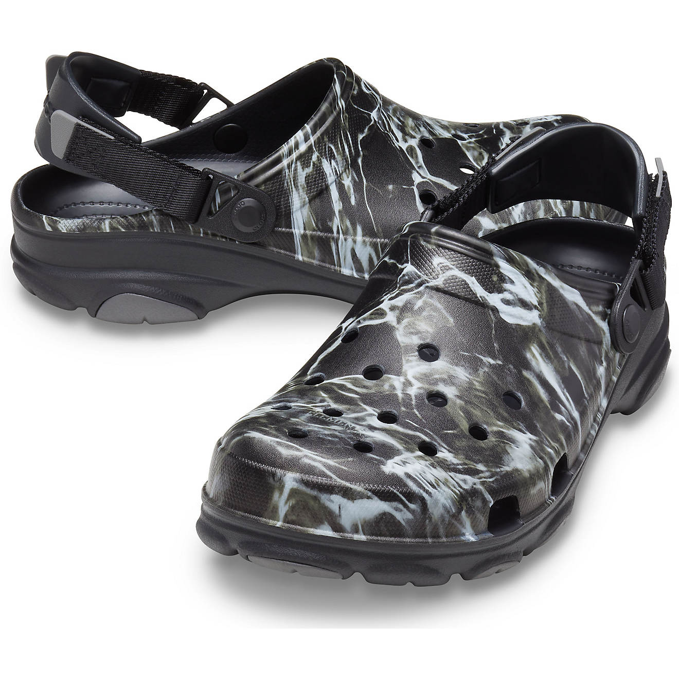 Crocs Adults' Classic Mossy Oak Elements All Terrain Clog Casual Shoes ...