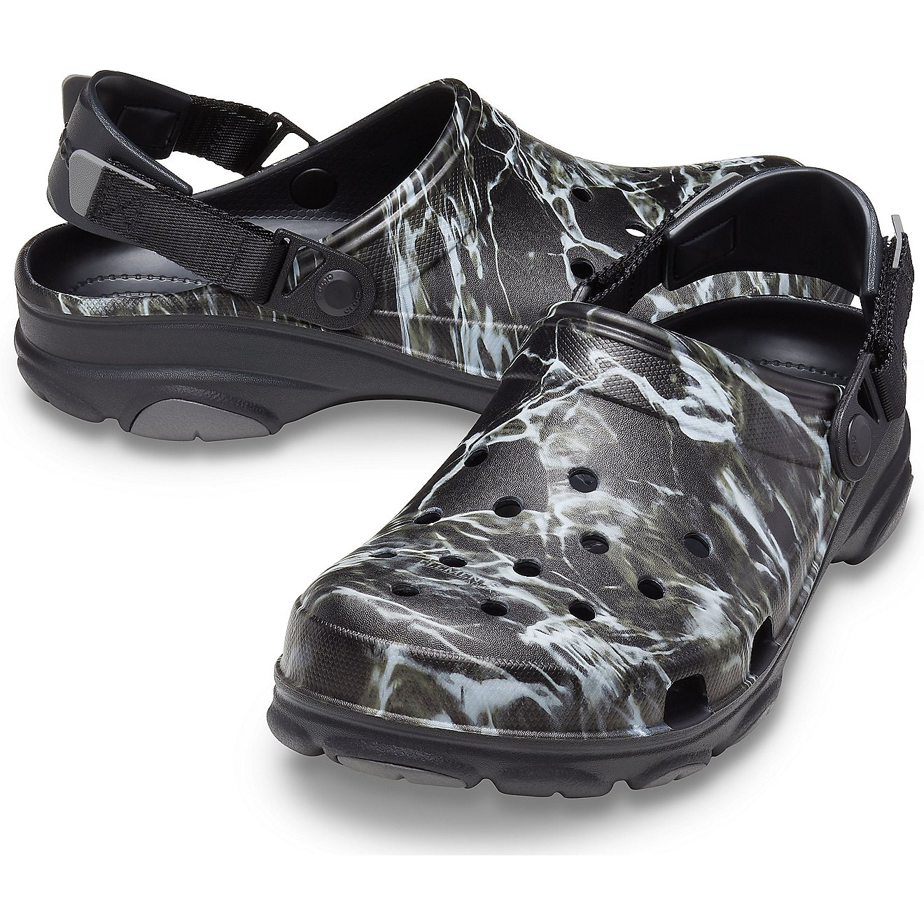 Crocs Adults' Classic Mossy Oak Elements All Terrain Clog Casual Shoes                                                           - view number 3
