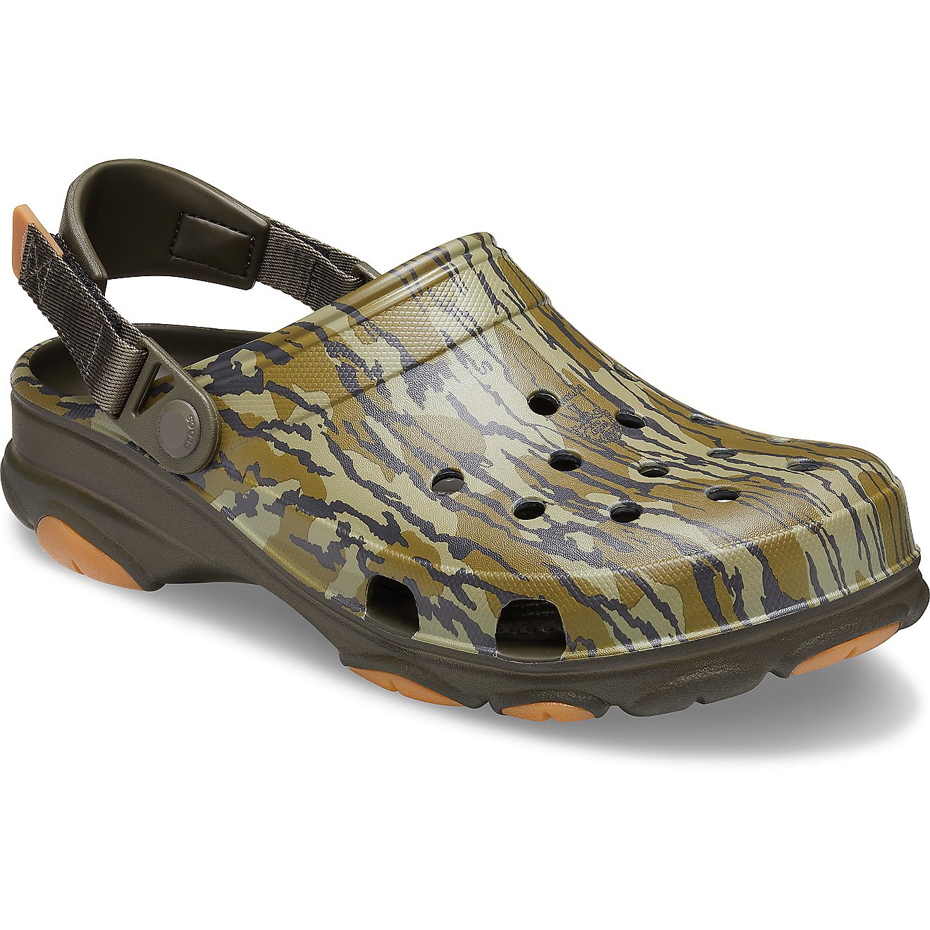 Crocs Adults' Classic Mossy Oak Bottomland All Terrain Clog Casual Shoes                                                         - view number 2