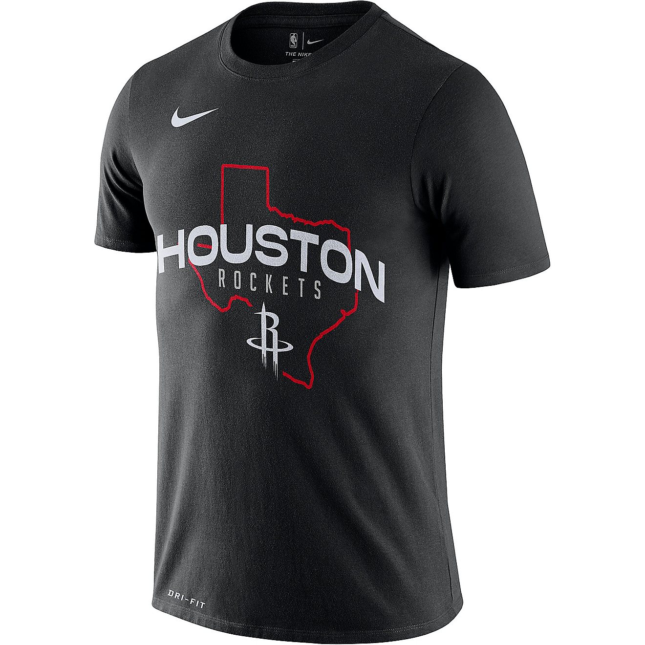 Nike Men's Houston Rockets Dri-FIT City Edition T-shirt                                                                          - view number 1
