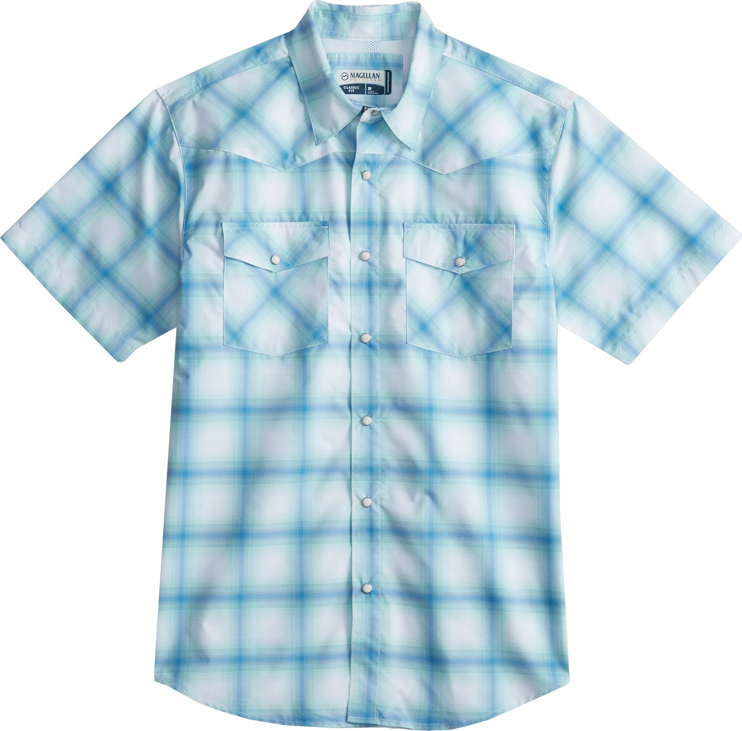 Magellan Outdoors Men's Pecos Ridge Outdoor Button-Down Shirt | Academy