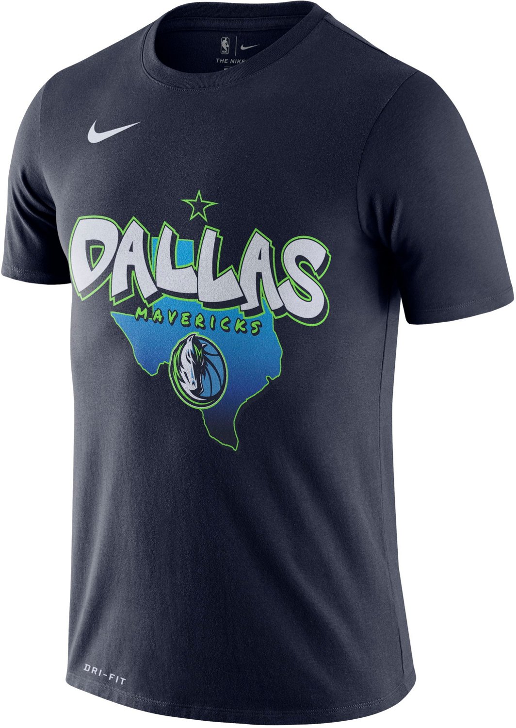 Nike Men's Dallas Mavericks Dri-FIT City Edition T-shirt | Academy