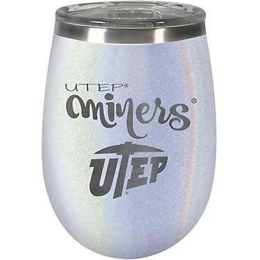 Great American Products University of Texas at El Paso Opal 10 oz Wine Tumbler                                                  