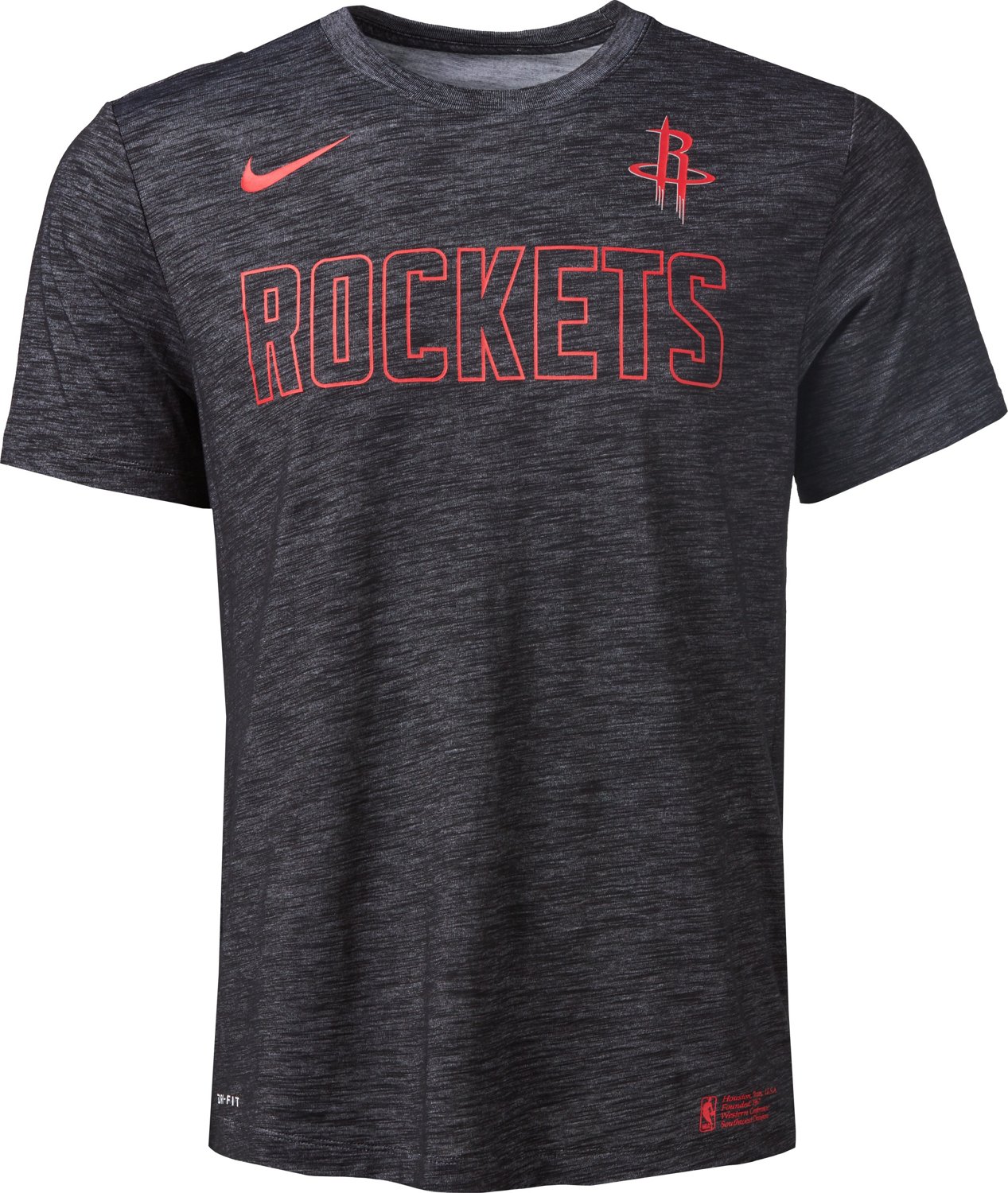 Nike Men's Houston Rockets Dri-FIT Graphic T-shirt | Academy