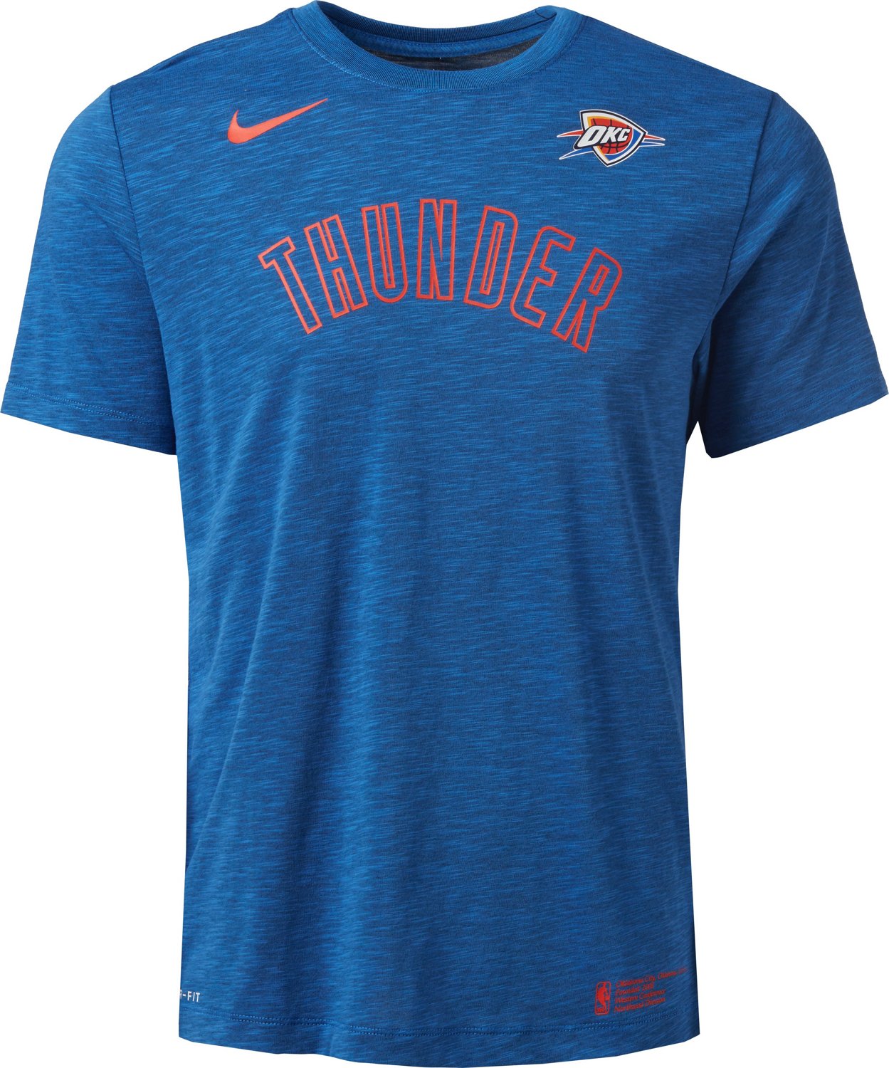 okc thunder dri fit shirt