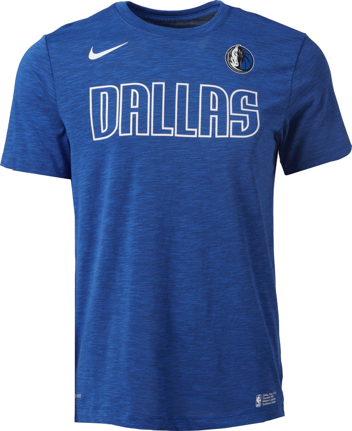 Nike Men's Dallas Mavericks DriFIT Graphic Tshirt Academy