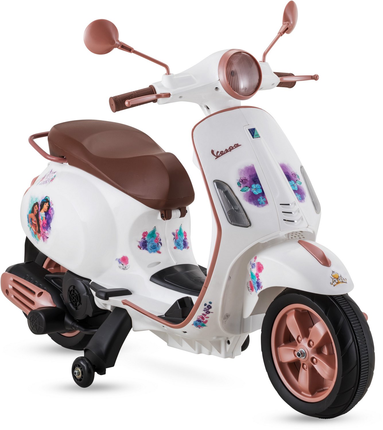 disney princess 6v vespa scooter