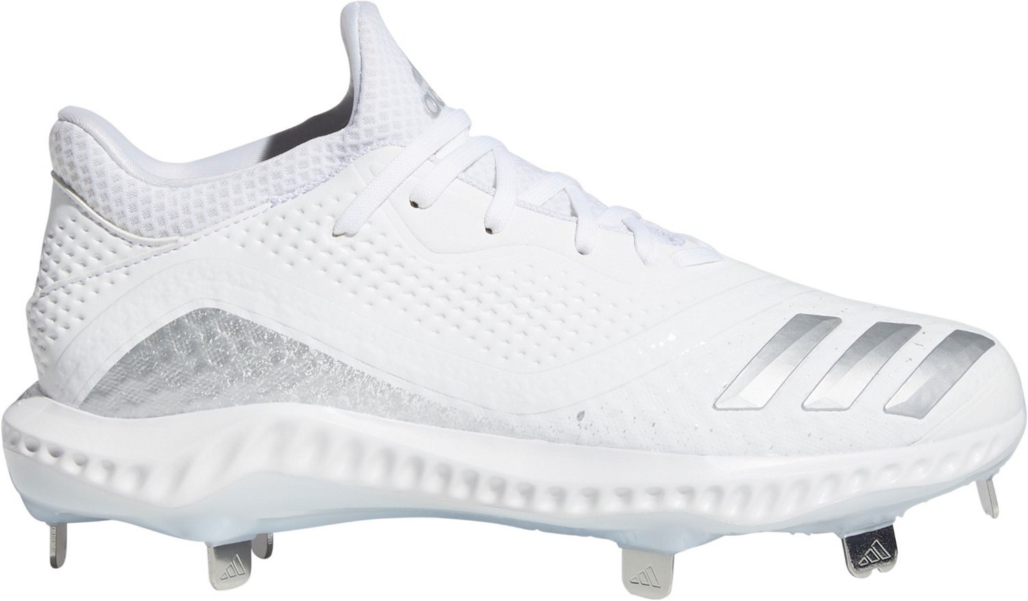 white mizuno metal softball cleats