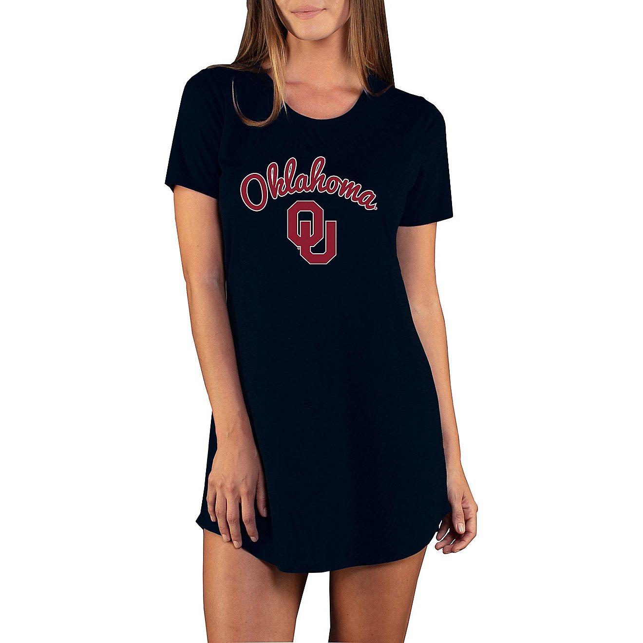 College Concept Women's University of Oklahoma Marathon Night Shirt                                                              - view number 1