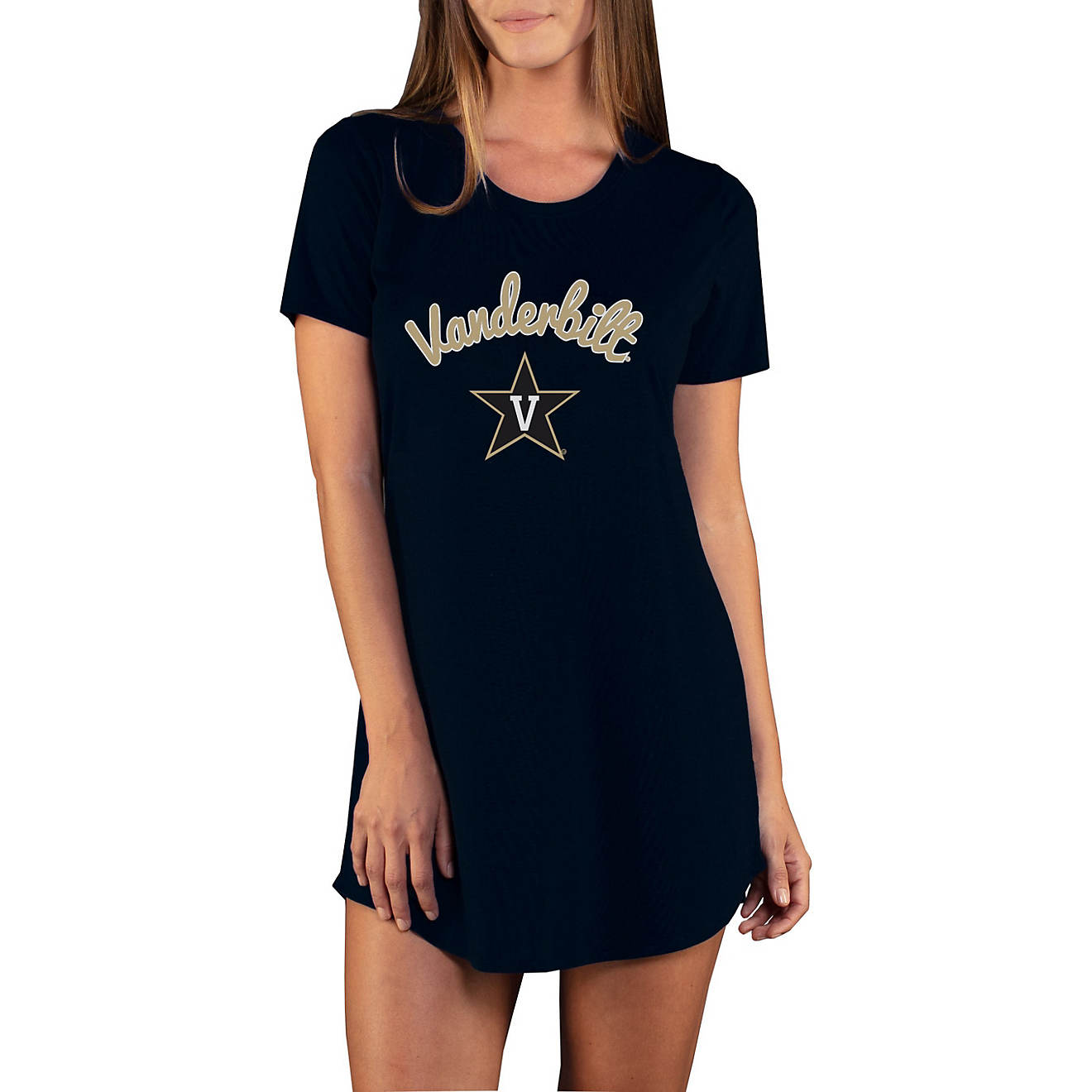 College Concept Women's Vanderbilt University Marathon Night Shirt                                                               - view number 1