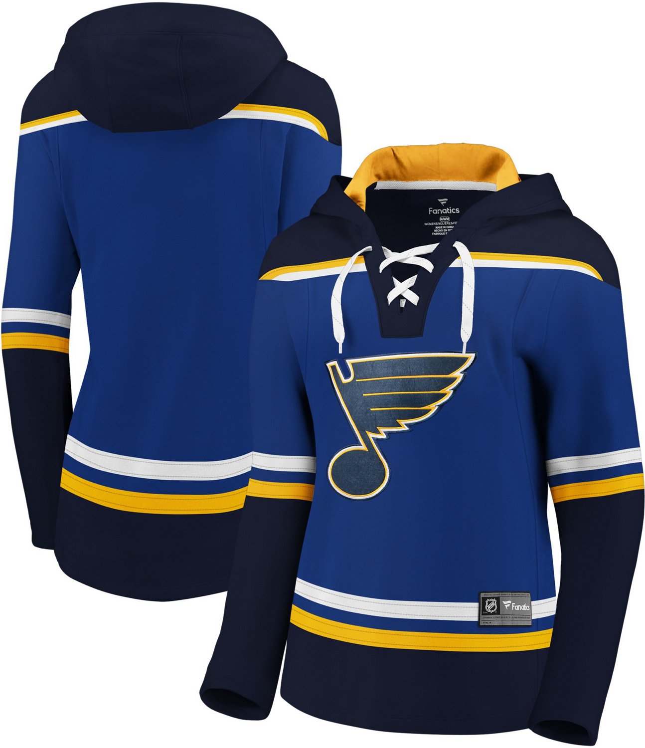 women's st louis blues hoodie