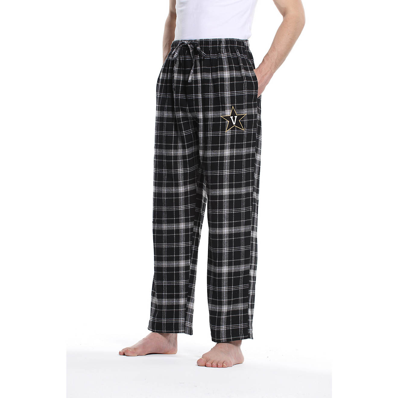 College Concept Men's Vanderbilt University Ultimate Flannel Pants                                                               - view number 1
