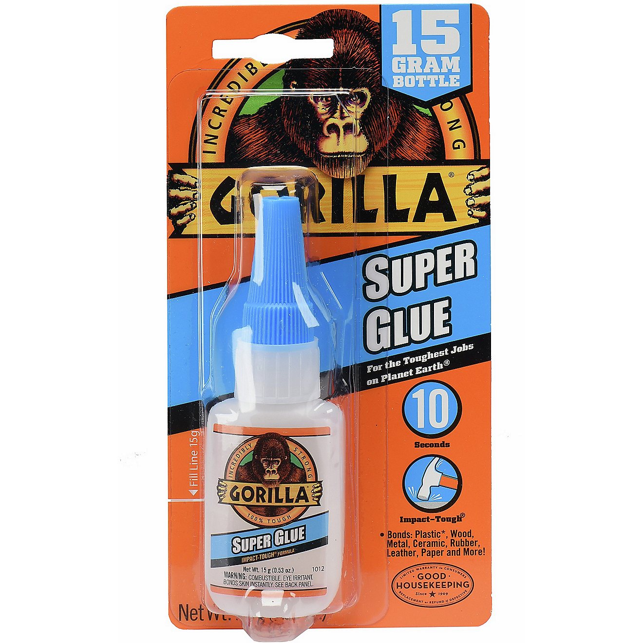 Gorilla Original Super Glue 15 g Bottle                                                                                          - view number 2
