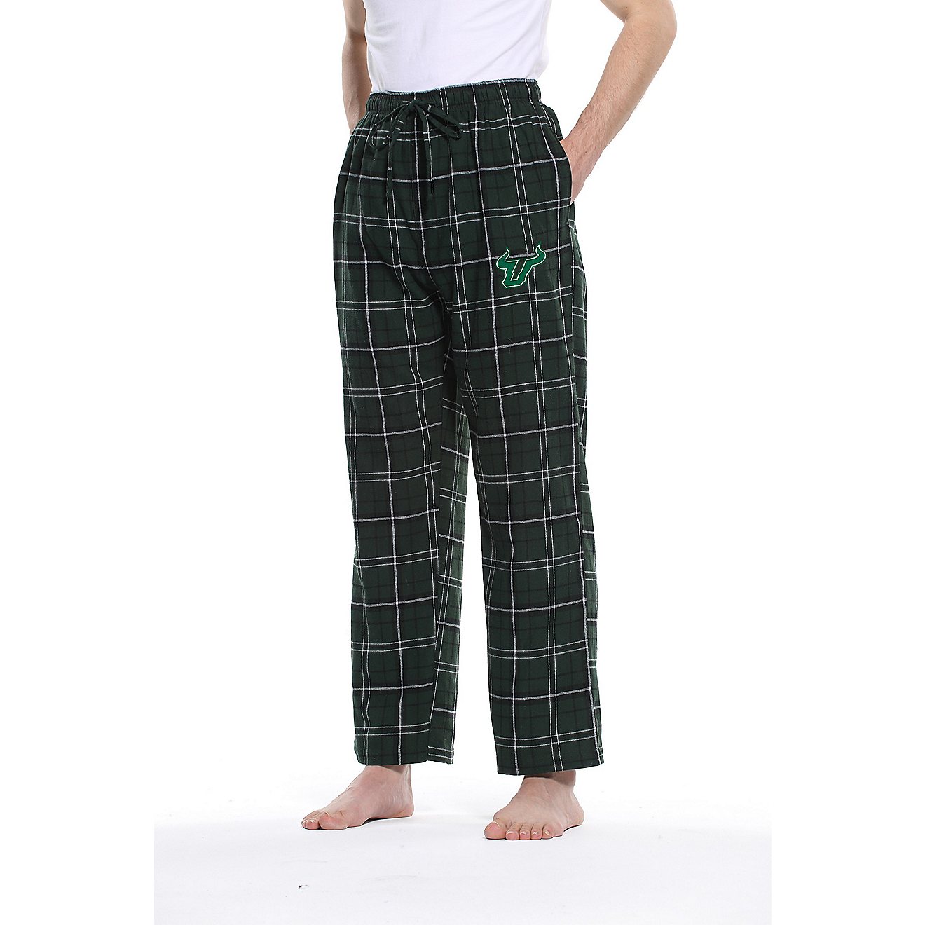 College Concept Men's University of South Florida Ultimate Flannel Pants                                                         - view number 1