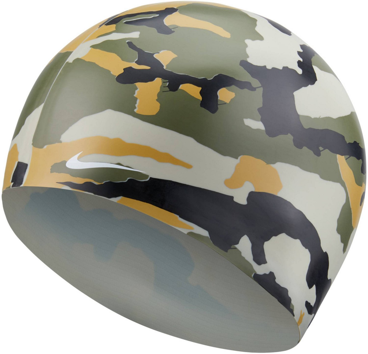 Nike Adults' Camo Swim Training Cap Academy