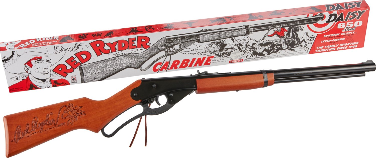 Daisy Adult Red Ryder BB Rifle .177 Scoped Rifle Combo 0.177 Cal Daisy ...