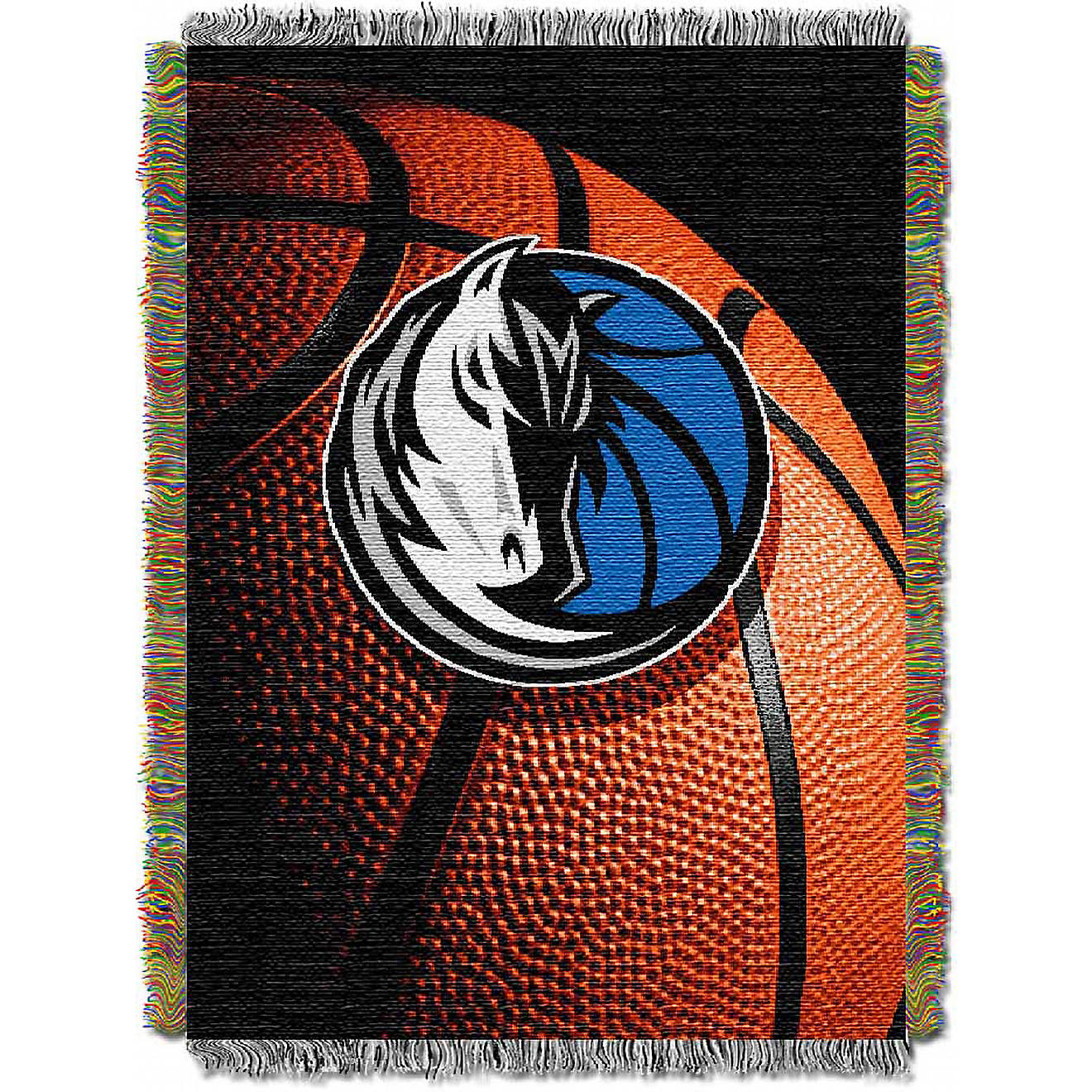 The Northwest Company Dallas Mavericks Photo Real Tapestry Throw Blanket                                                         - view number 1