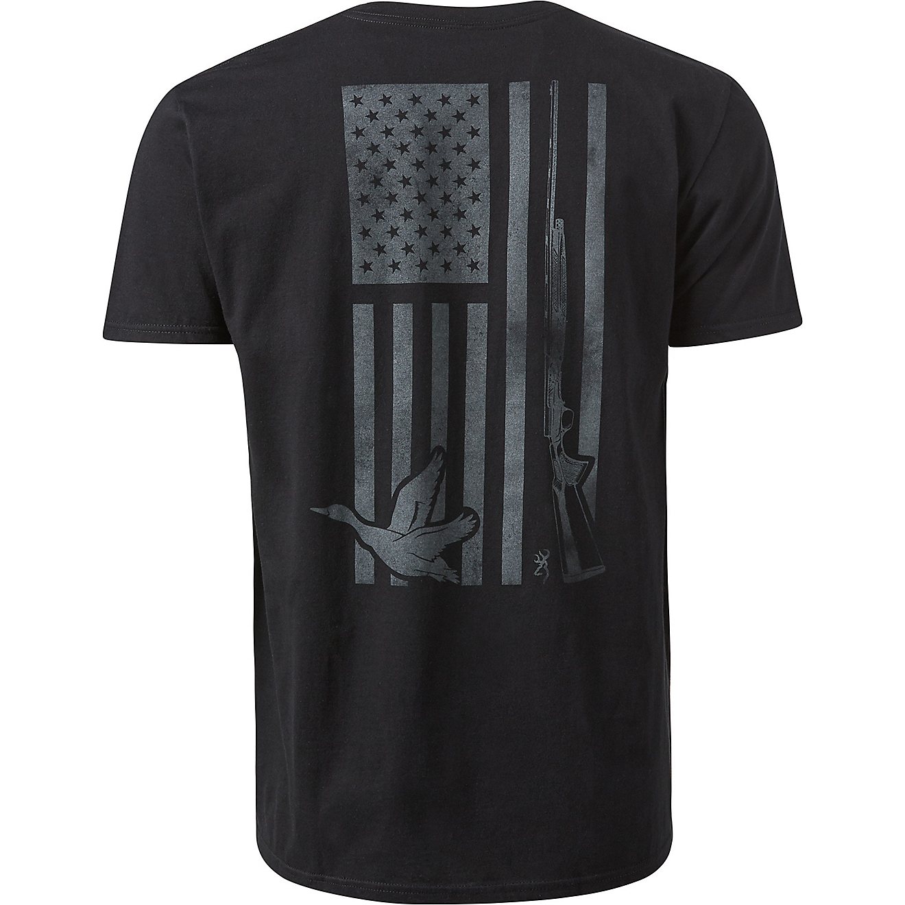Browning Men's A5 Flag Graphic T-shirt                                                                                           - view number 1