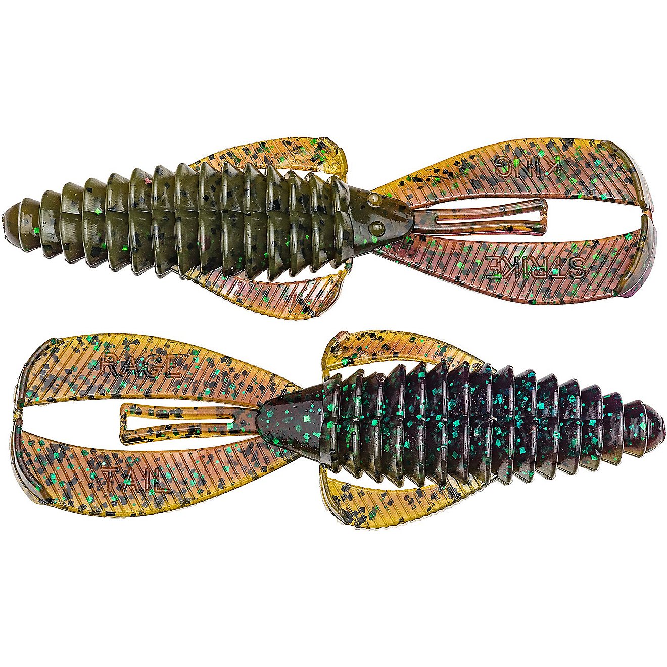 Strike King Rage Tail Bug 4 in Soft Baits 7-Pack                                                                                 - view number 1