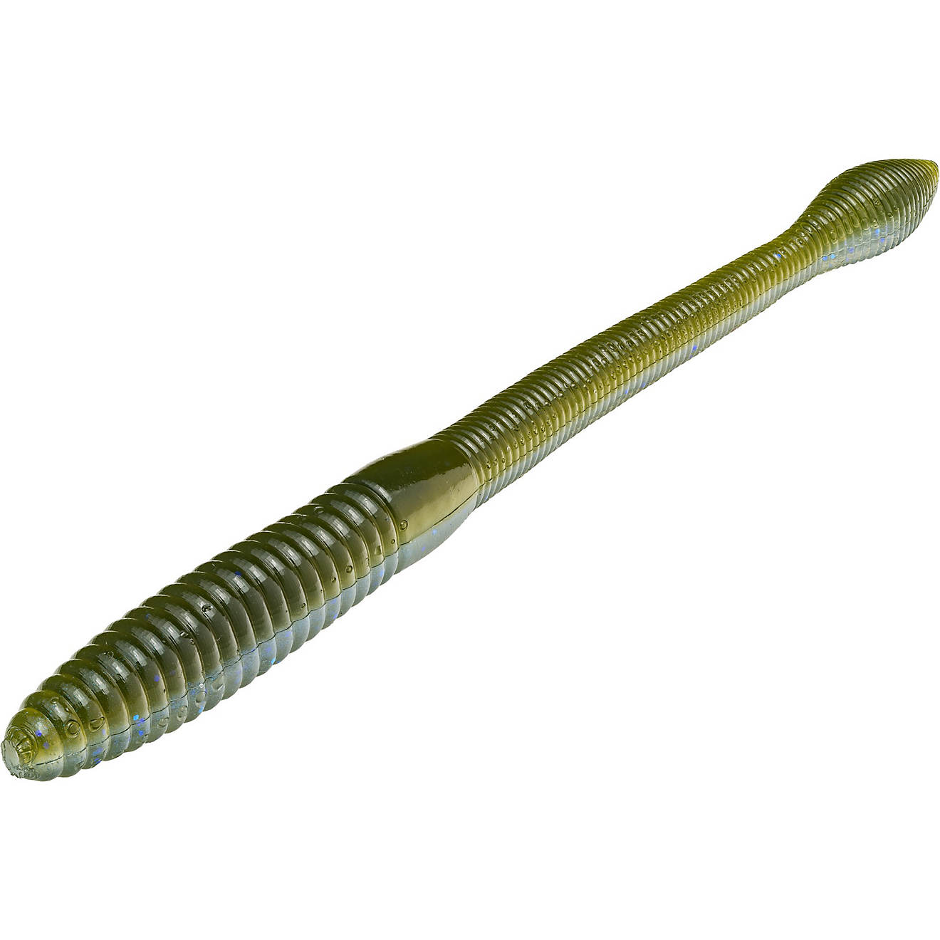 Strike King KVD Perfect Plastics Fat Baby Finesse Worm 5 in Soft Baits 12-Pack                                                   - view number 1