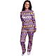 Forever Collectibles Women's Minnesota Vikings Holiday Pajama Set                                                                - view number 1 image