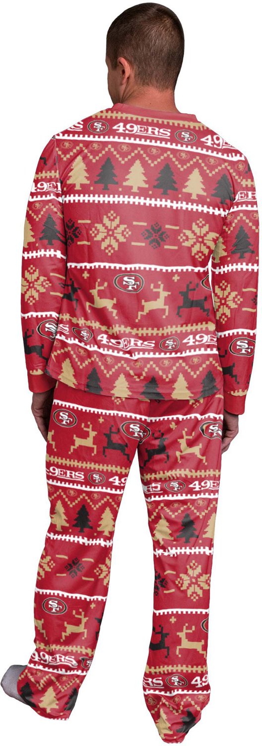 Forever Collectibles Men's San Francisco 49ers Holiday Pajama Set | Academy