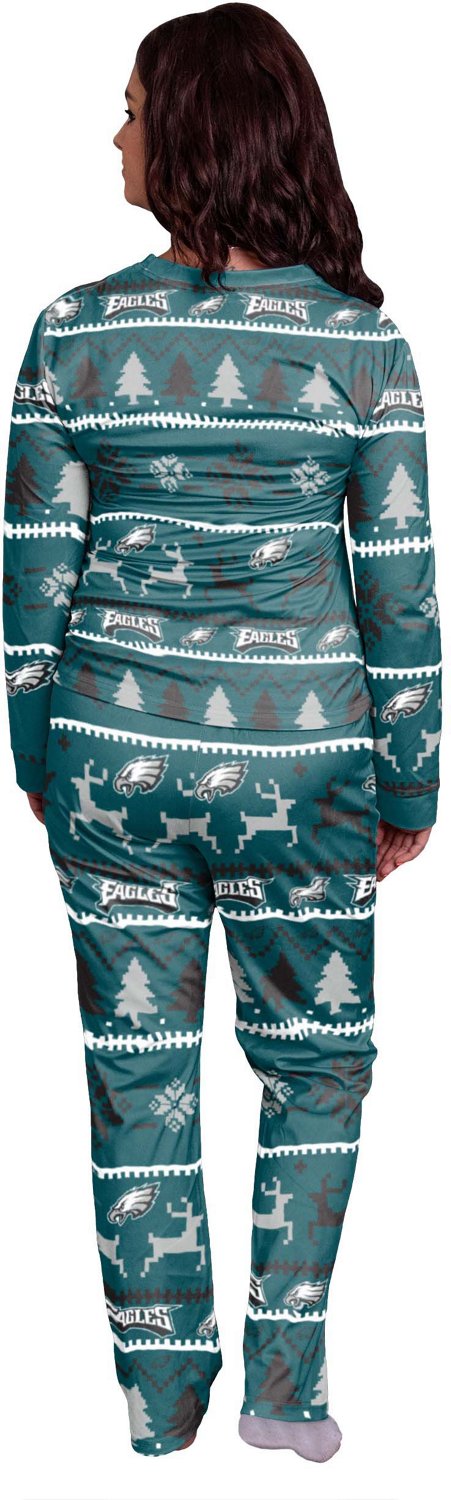 Forever Collectibles Women's Philadelphia Eagles Holiday Pajama Set ...