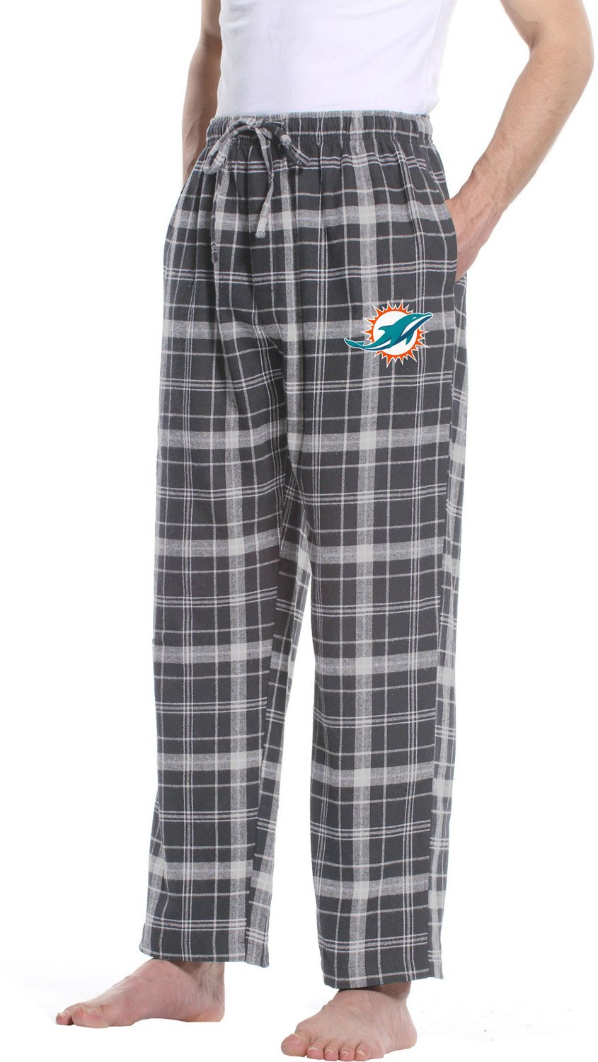 College Concept Men's Miami Dolphins Ultimate Flannel Pants | Academy