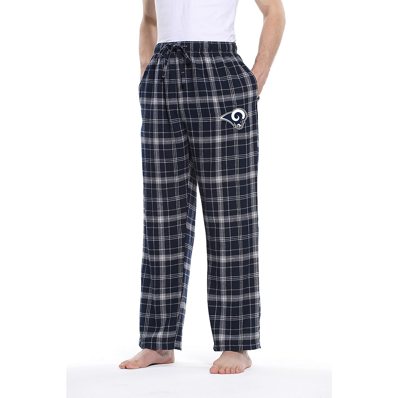 College Concept Men's Los Angeles Rams Ultimate Flannel Pants                                                                    - view number 1