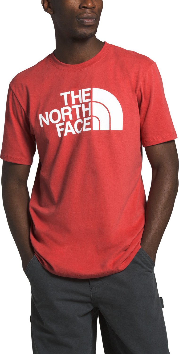 men's red graphic tees