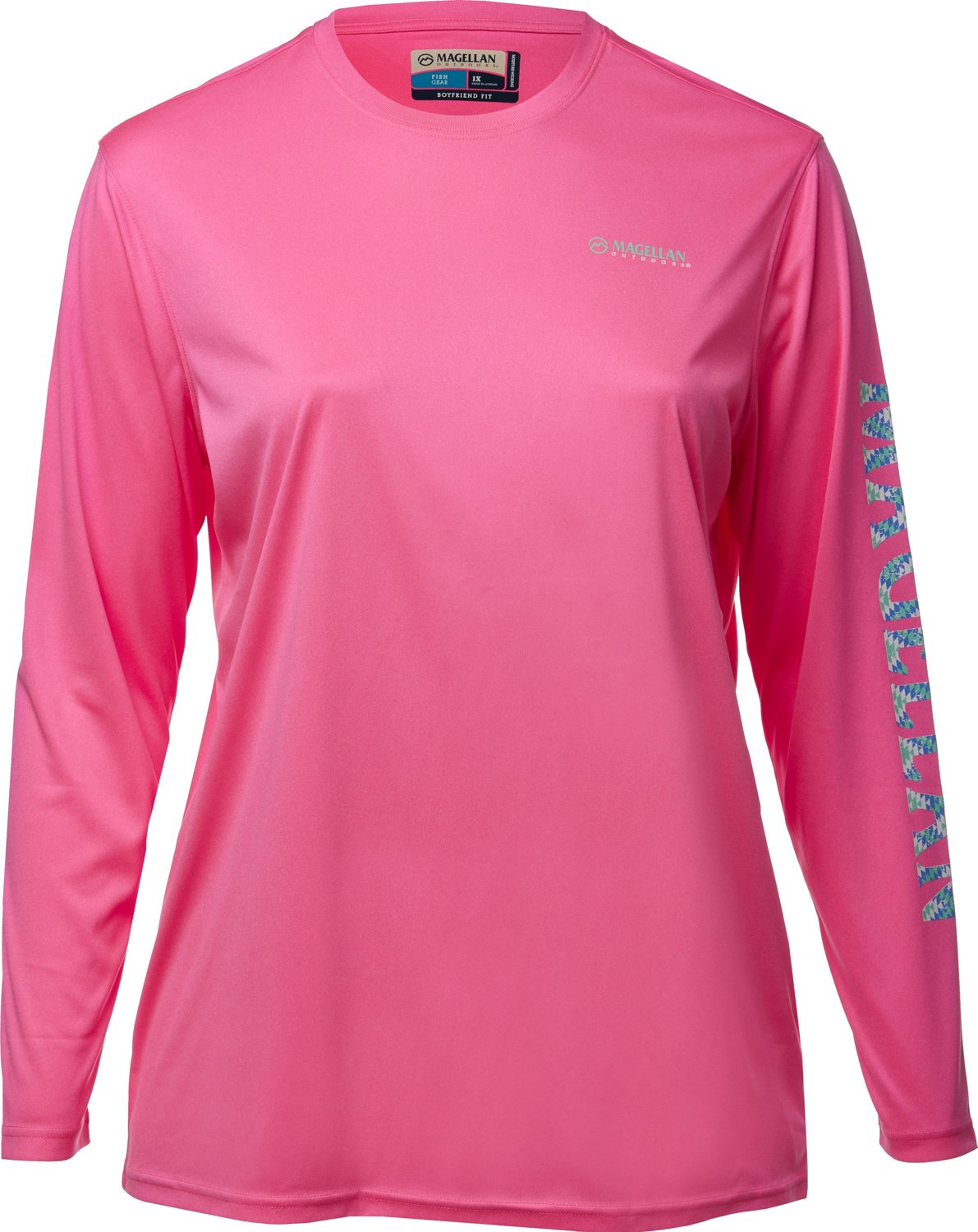 Magellan Outdoors Women's Caddo Lake Logo Long Sleeve Plus Size Fishing ...