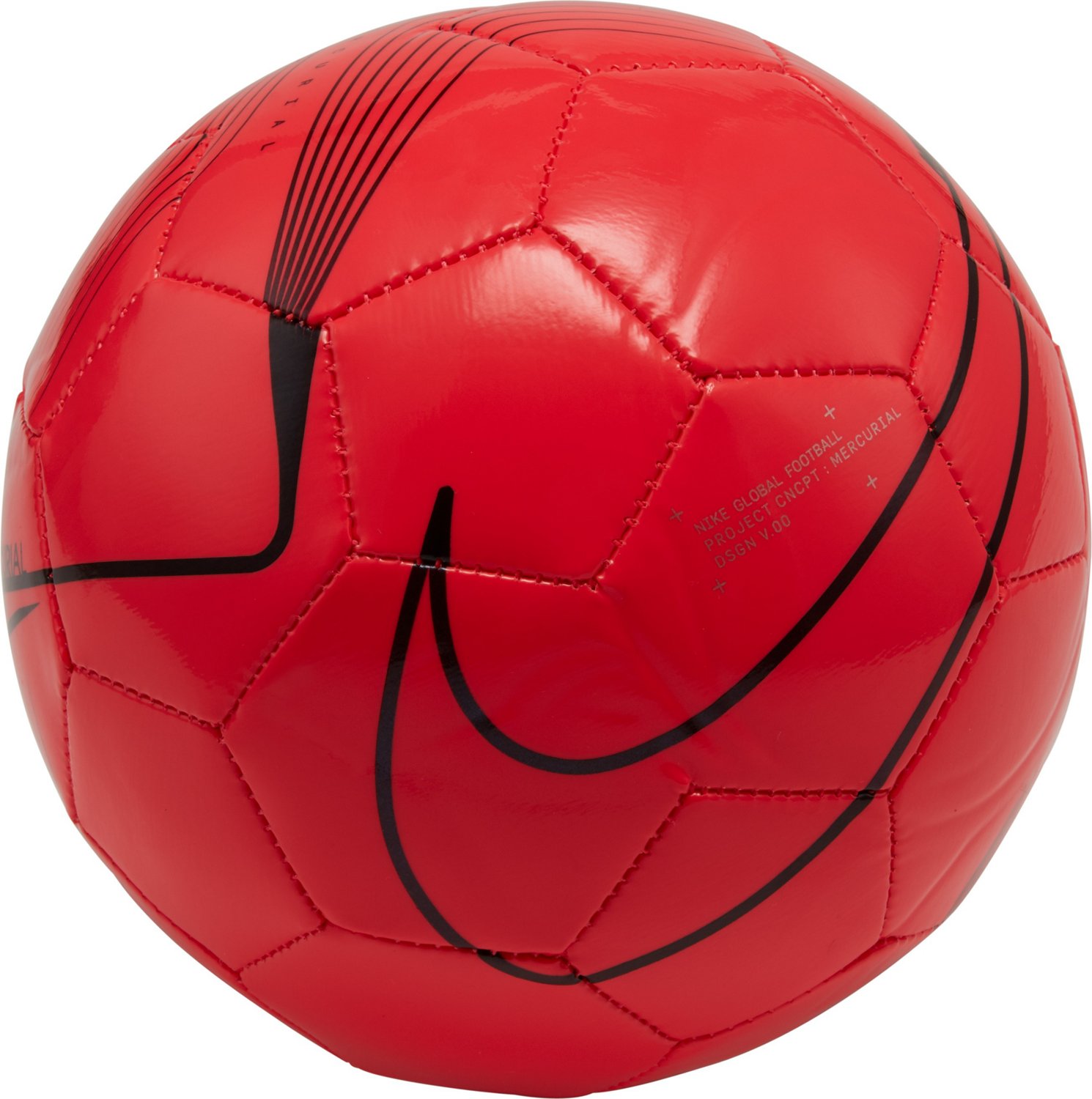 pink nike soccer ball