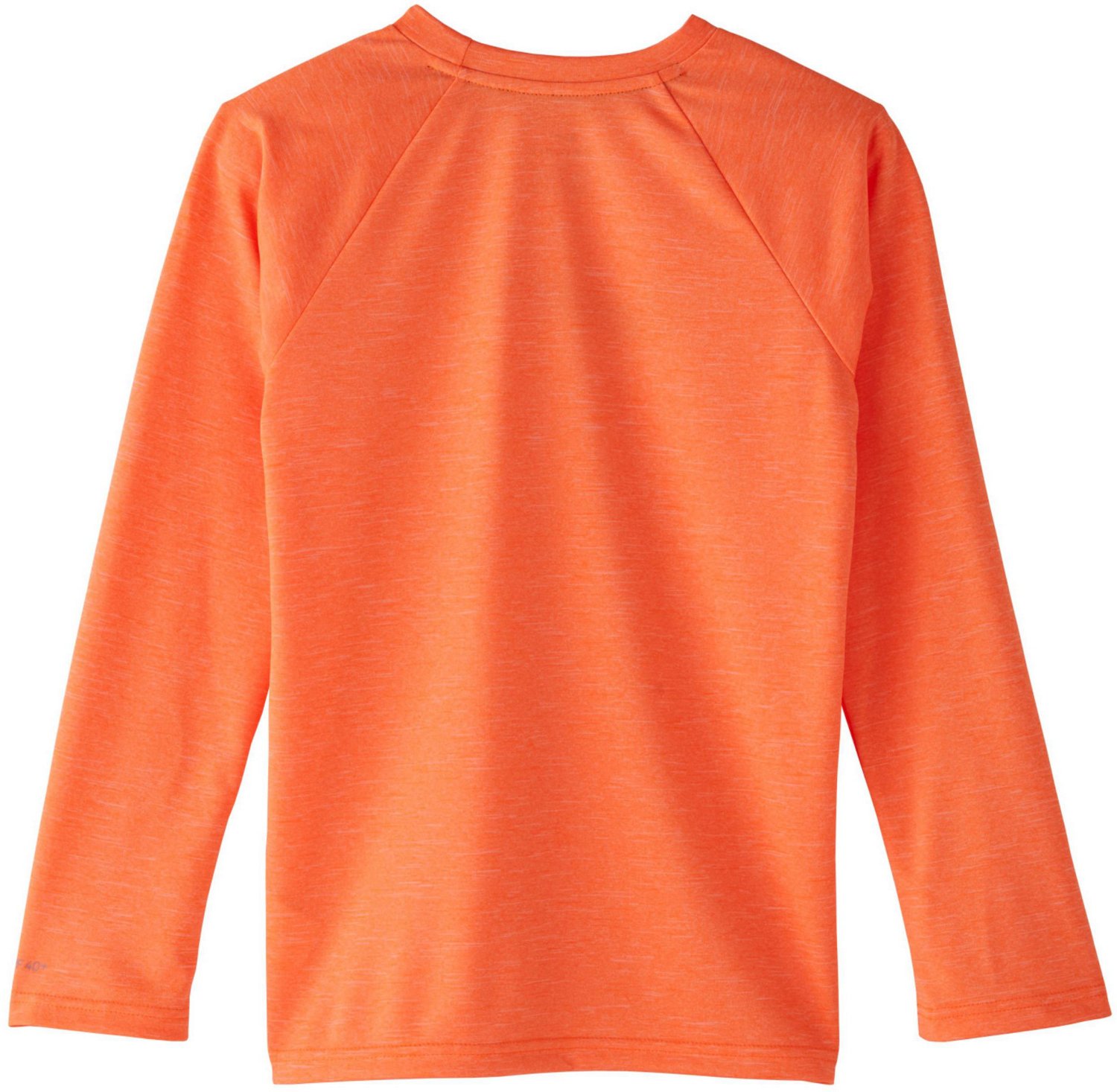 Nike Boys' Heather Long Sleeve Hydroguard Rash Guard Academy