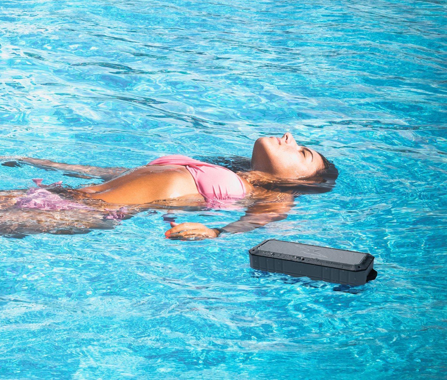 iJoy Arkk IPX67 Floating Waterproof Bluetooth Speaker | Academy