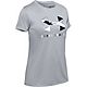 Under Armour Girls' Big Logo Tech Graphic T-shirt                                                                                - view number 1 image