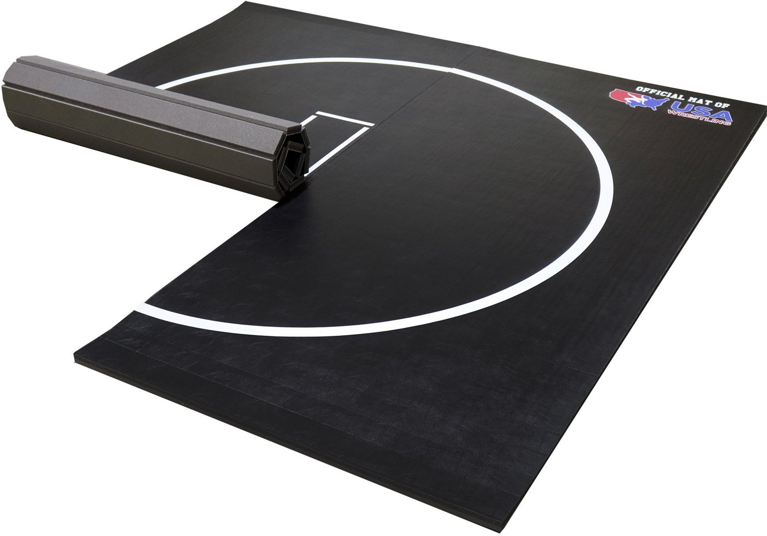 Dollamur FLEXIRoll 10 ft x 10 ft x 1.25 in Home Wrestling Mat Academy