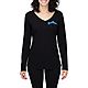 College Concept Women's Carolina Panthers Side Marathon Long Sleeve Top                                                          - view number 1 image