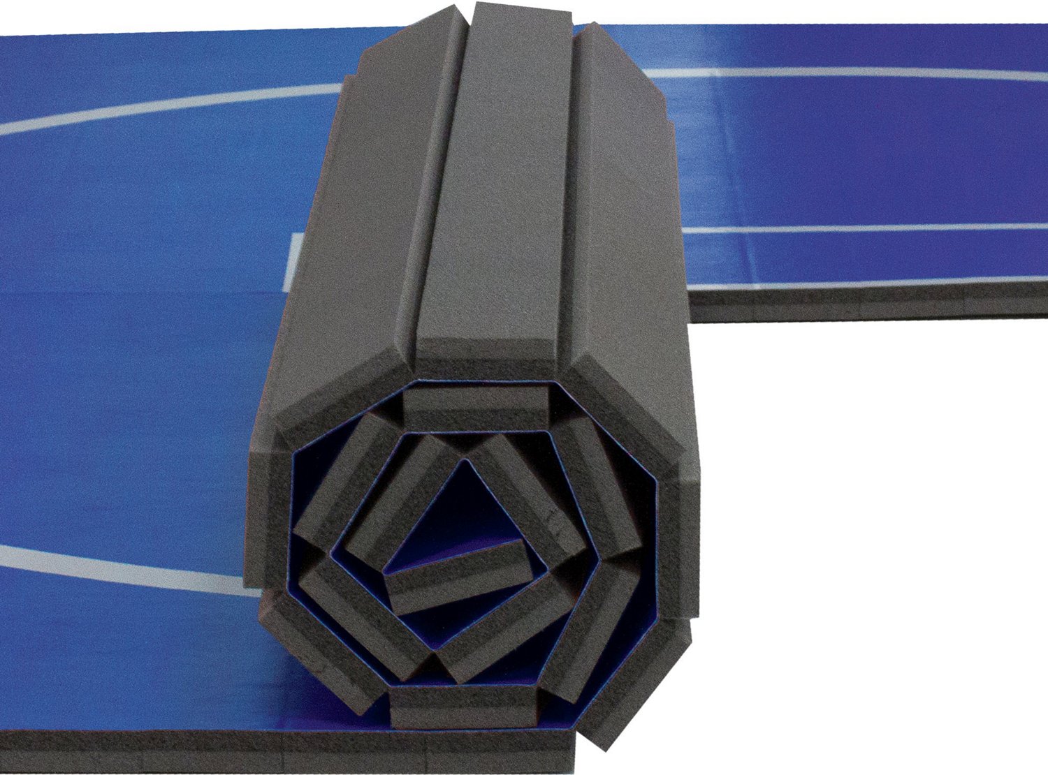 Dollamur FLEXIRoll 10 ft x 10 ft x 1.25 in Wrestling Mat Academy