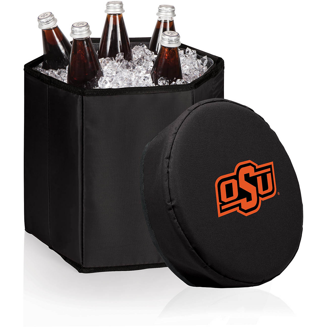 Picnic Time Oklahoma State University Bongo Cooler                                                                               - view number 1