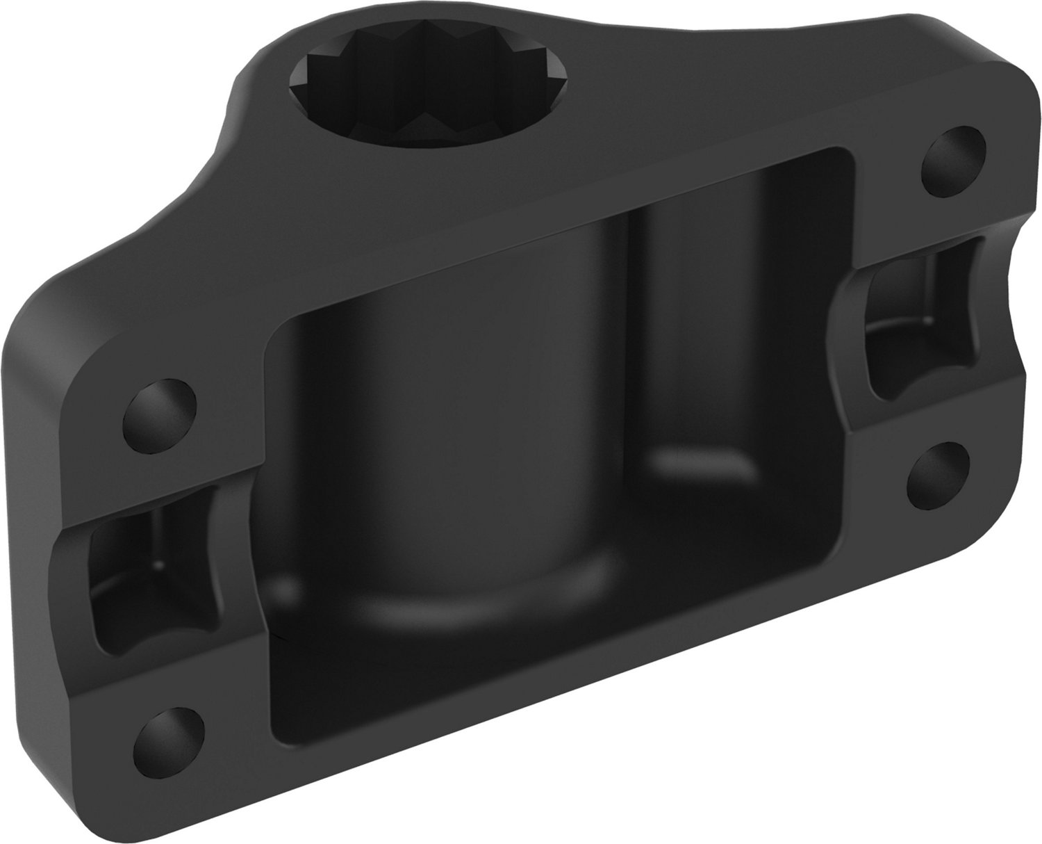 RAM ROD Bulkhead Spline Post RAM114BM Rod Holder Base Mount Academy