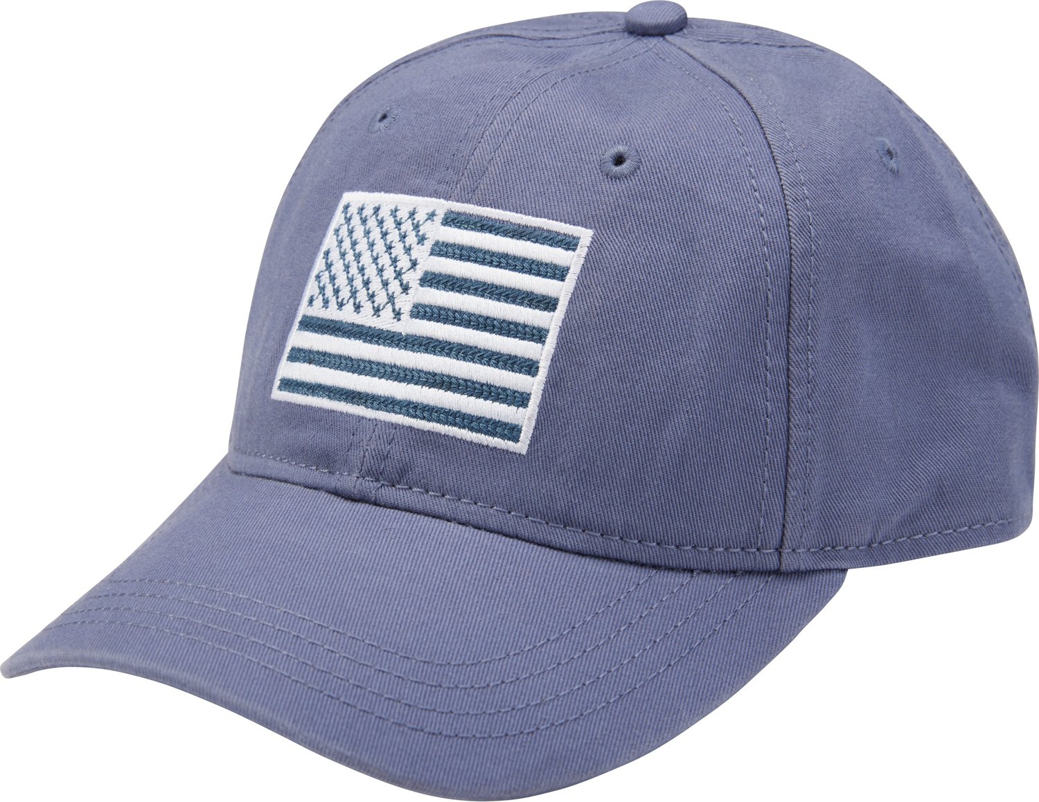 Academy Sports + Outdoors Men's Americana Flag Denim Cap Academy